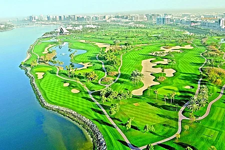 Golfové hřiště Dubai Creek Golf & Yacht Club Spojené arabské emiráty